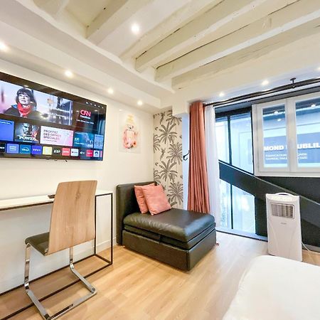 Urban Flat 179 - Pretty Loft Montorgueil Apartment Paris Bagian luar foto