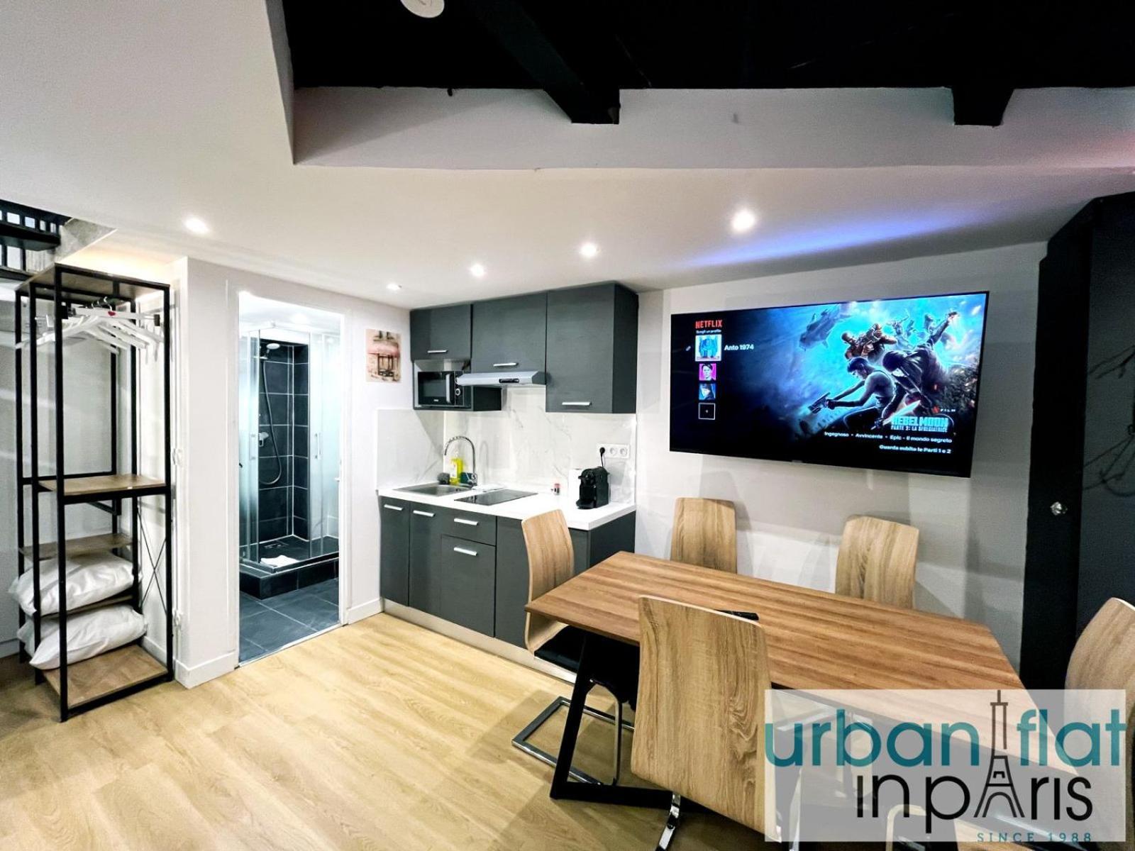 Urban Flat 179 - Pretty Loft Montorgueil Apartment Paris Bagian luar foto