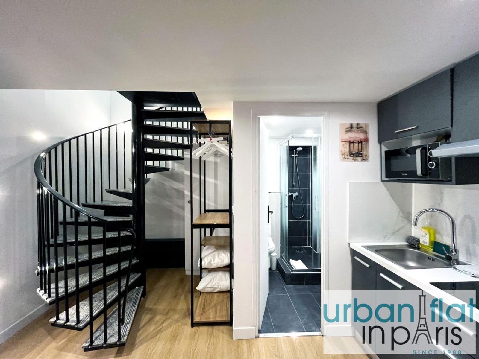 Urban Flat 179 - Pretty Loft Montorgueil Apartment Paris Bagian luar foto