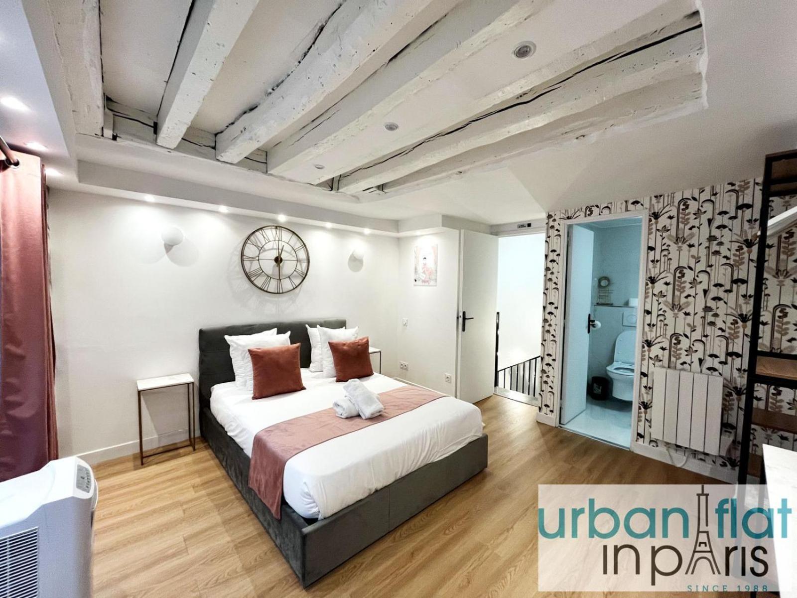 Urban Flat 179 - Pretty Loft Montorgueil Apartment Paris Bagian luar foto