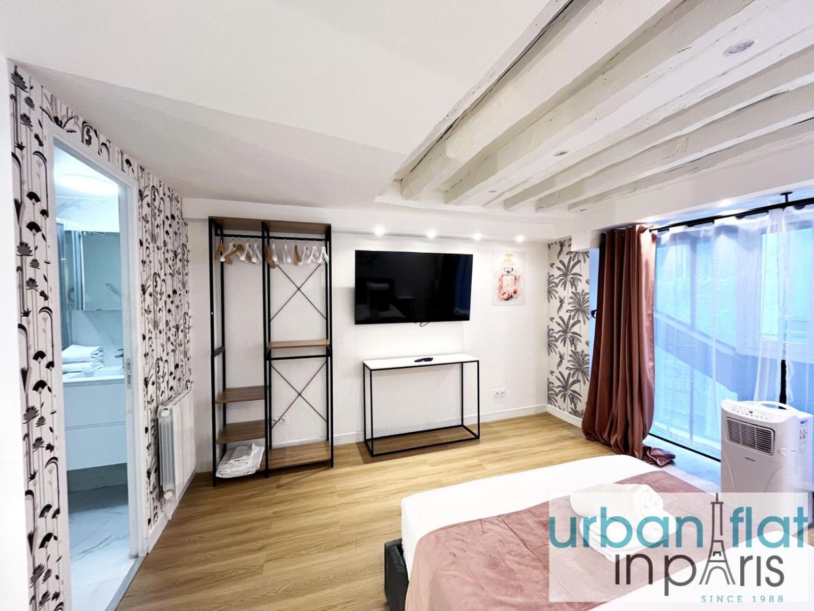 Urban Flat 179 - Pretty Loft Montorgueil Apartment Paris Bagian luar foto
