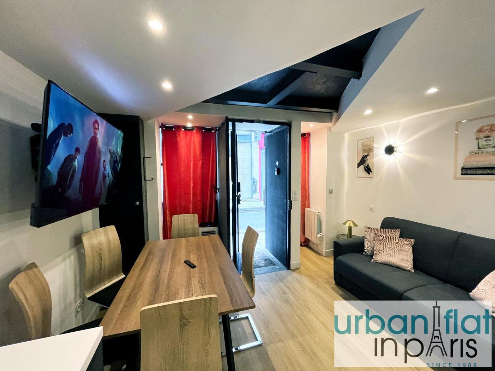 Urban Flat 179 - Pretty Loft Montorgueil Apartment Paris Bagian luar foto